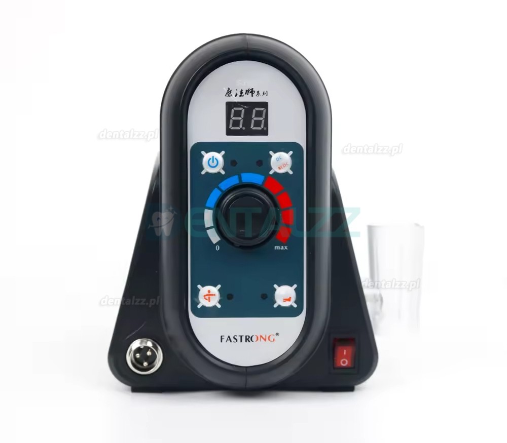 FASTONG S300 Mikrosilnik Bezszczotkowy Stomatologiczny 50000 obr./min z Końc&oacute;wką Polerską